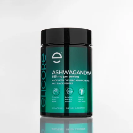 Ашваганда (Organic Ashwagandha) з чорним перцем - 60 капсул