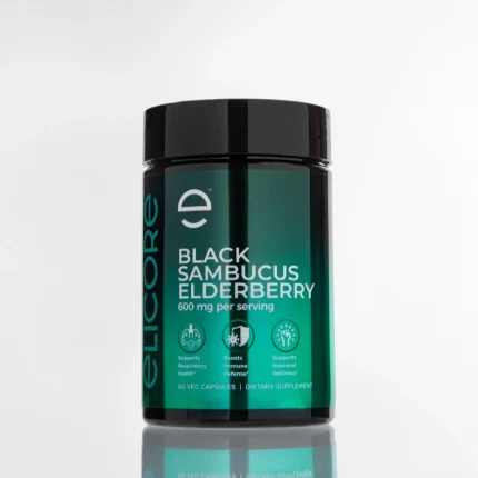Чорна бузина (Black Sambucus Elderberry) 600 мг - 60 капсул